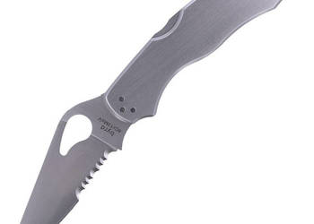 Nóż składany Spyderco Byrd Harrier 2 Stainless, Combination (BY01PS2)