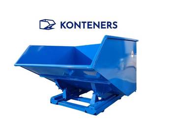 Kontener samowyładowczy 1,5 m3 pod maszyny CNC , frezarki, tokarki, odpady