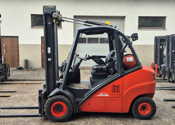 Wózek Widłowy Linde H35T. - Udźwig 3500 kg - 4 sekcje - Opona pompowana - N