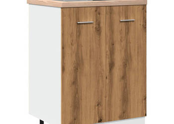 Szafka dąb artisan 60x46x815 cm materiał drewnopochodny WM-856075