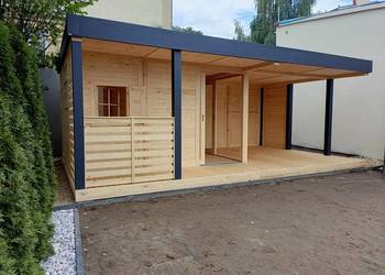 Altana 37 Nowoczesna 4x7 m| Blacha, System Przesuwny | Taras | Producent