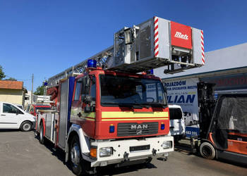Man L 2000 MAN 15,280 Straż pożarna drabina Strażacka zwyżka 32m Metz Mode…