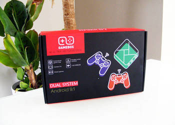 GAMEBOX G5 (konsola do gier, 2 bezprzewodowe pady)