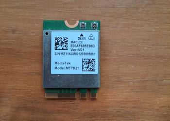 Karta Wi-Fi MediaTek Model: MT7921