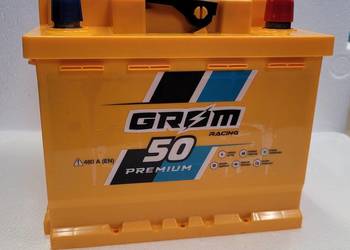 Akumulator 50Ah 480A EN Grom Racing PRAWY PLUS