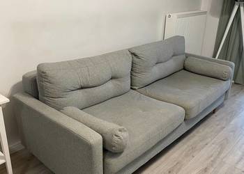 Kanapa sofa szara nowoczesna rozkładana
