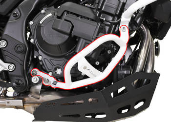 Gmole dolne do HONDA NX500 (2026 - ) e-clutch - białe