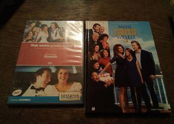 Moje wielkie greckie wesele 1 i 2. Cen za komplet!