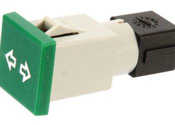 Kontrolka kwadratowa, 12/24V zielona przykręcana 22.5x22.5 mm Cobo 09459000