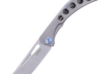 Nóż składany Kubey Ishtar Gray Titanium, Satin AUS-10 by Maksim Tkachuk (K…