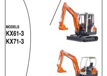 Kubota KX61-3 KX71-3 instrukcja obsługi PL