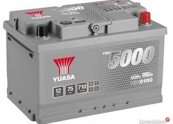 Akumulator 75Ah 710A YUASA Silver - SOSNOWIEC