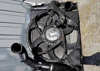 Chlodnica bmw e 90 caly zestaw sprawne