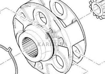 CLAAS Arion 610 660 Nośnik Jarzmo Dźwigar Kół Planetarnych CZĘŚCI 00113307…