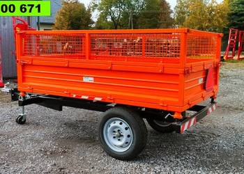 Przyczepa, Przyczepka 1.5 T z Wywrotem Do  Mini Traktora
