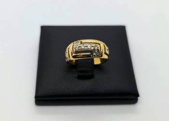 Złoty pierścionek próby 585 - 3,24g (Rozmiar 10)