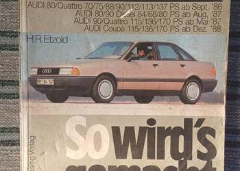 Książkowy poradnik serwisowy audi80,90