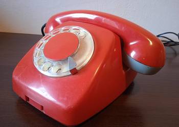 Telefon tarczowy PRL - Elektrim CB-740