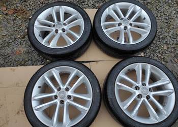 Felgi Opel 17". 5x110. 7Jx17. ET44. Komplet+opony