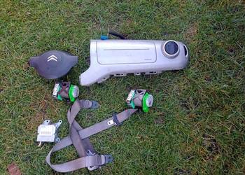 Partner 2,Berlingo 2 08- Poduszki powietrzne Pasy Airbagi Komplet