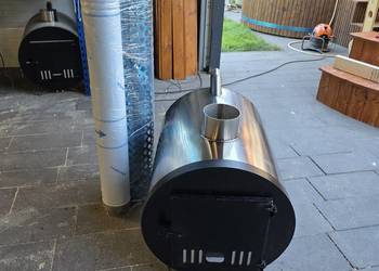 Piec nierdzewny do podgrzewania wody w jacuzzi