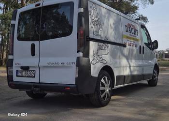 Opel Vivaro 1.9 CDTI 100 KM – LONG – 2006 – 3 osoby – paka