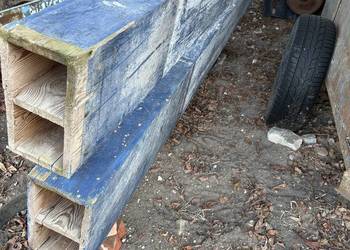 Podajnik, Przenośnik kubełkowy drewniany 8m