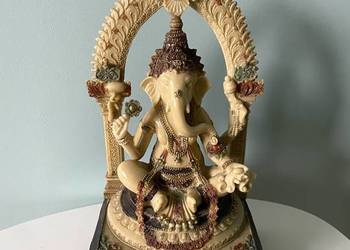 Ganesha symbol obfitości sukcesu bogactwa figurka budda słoń