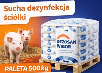 Dezosan 500 kg – Skuteczna sucha dezynfekcja ściółki + Dostawa GRATIS!