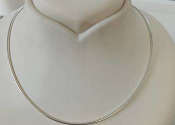 Srebrny Nowy łańcuszek Żmijka dł.45.pr.925