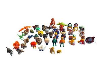 Zestaw figurek z Kinder niespodzianki