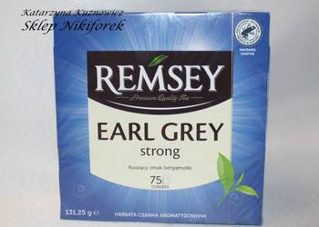 Herbata Remsey earl grey strong 75 torebek 131 g