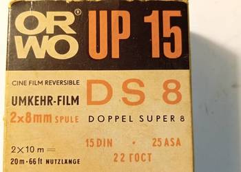 Film do kamery 8mim