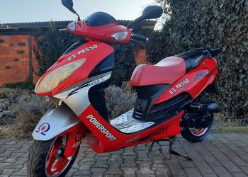 Zadbany duży skuter Kingway EL PASSO 50 4t 2009r 3307km 80km/h