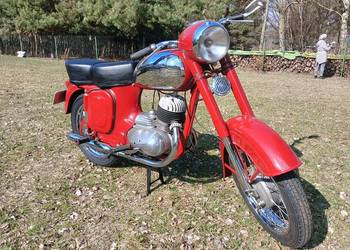 Jawa 175 podwójny wydech w świetnym stanie białe tablice