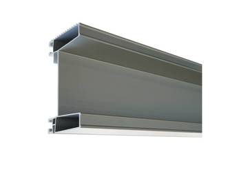 Zderzak aluminiowy L=2400 mm, anoda, wg. rozporządzenia EKG R58-03