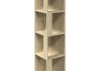 vidaXL Szafka narożna, dąb sonoma, 33x33x132 cm（SKU:809038）