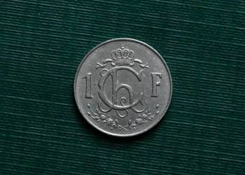 LUKSEMBURG - 1 frank, 1962r