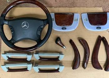 Kierownica drewniana Mercedes W220