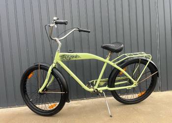 **Sprzedam rower custom retro - pastelowo zielony, koła 26 cali**