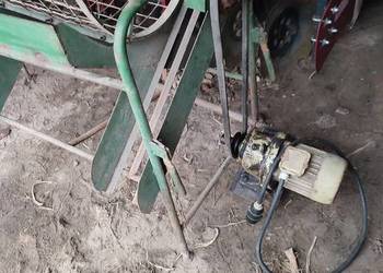 Sortownik do ziemniaków cały metal z silnikiem z przekladnia wolno obrotowa