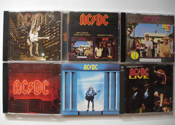 AC/DC -płyty CD