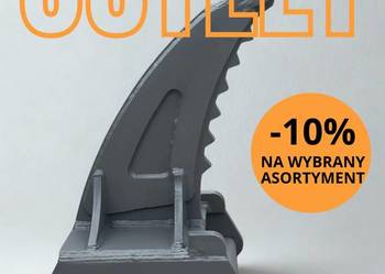 Ząb Ripper zrywak 125cm dla koparek 16-22t LEHNHOFF, VERACHTERT, EASYLOCK,