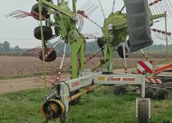 Zgrabiarka karuzelowa Claas liner 1550 do boku