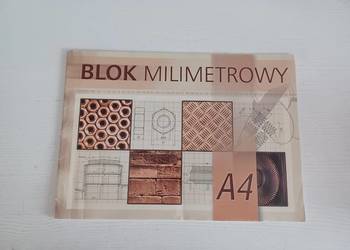 Blok milimetrowy format A4
