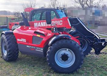 Manitou, ładowarka teleskopowa, nowe opony, jcb