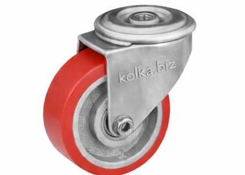 Koło Poliuretanowe Żeliwne z Łożyskami Kulkowymi