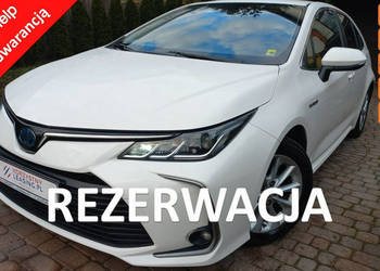 Toyota Corolla E-CVT 1.8 Hybryda Pełna historia FV23% 52.7 export E21 (201…