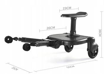 Wózek dziecięcy dostawka