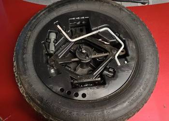 Fiat 14 cali 4x98 dojazdowka kolo zapasowe lewarek klucz zestaw nowy.